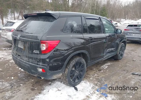 2019 Honda Passport Sport from USA, damaged, VIN 5FNYF8H29KB023691